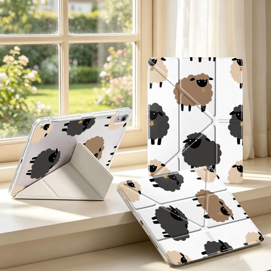 Tablet S9 Fe Accessories - Capa de Tablet Fluffy Black &