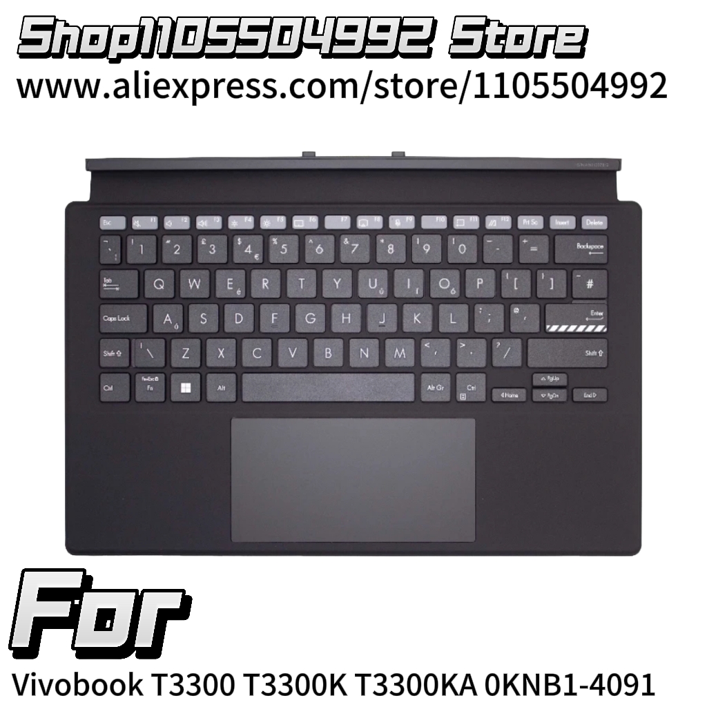 Tablet Keyboard Case - Novo Tablet US UK RU JP