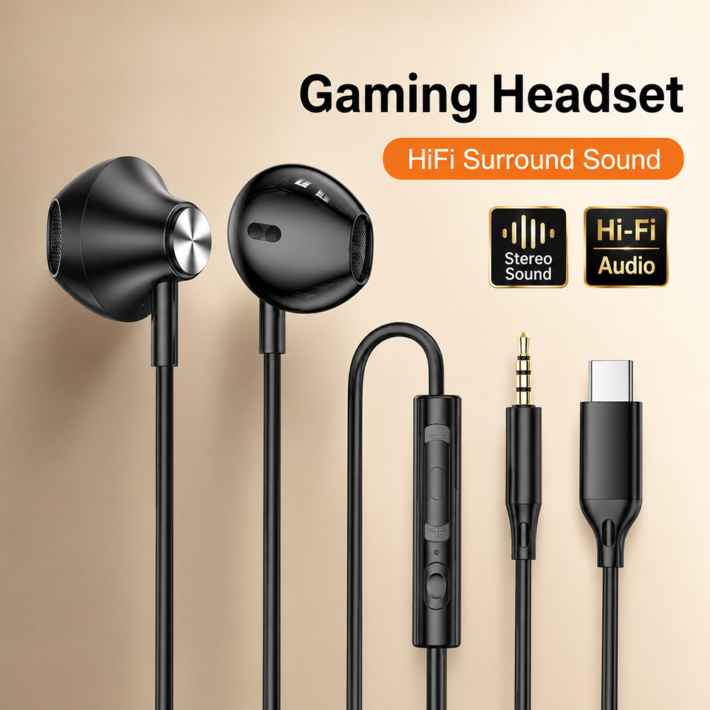 Tablet Pc Accessories - Fones de ouvido surround hifi, som
