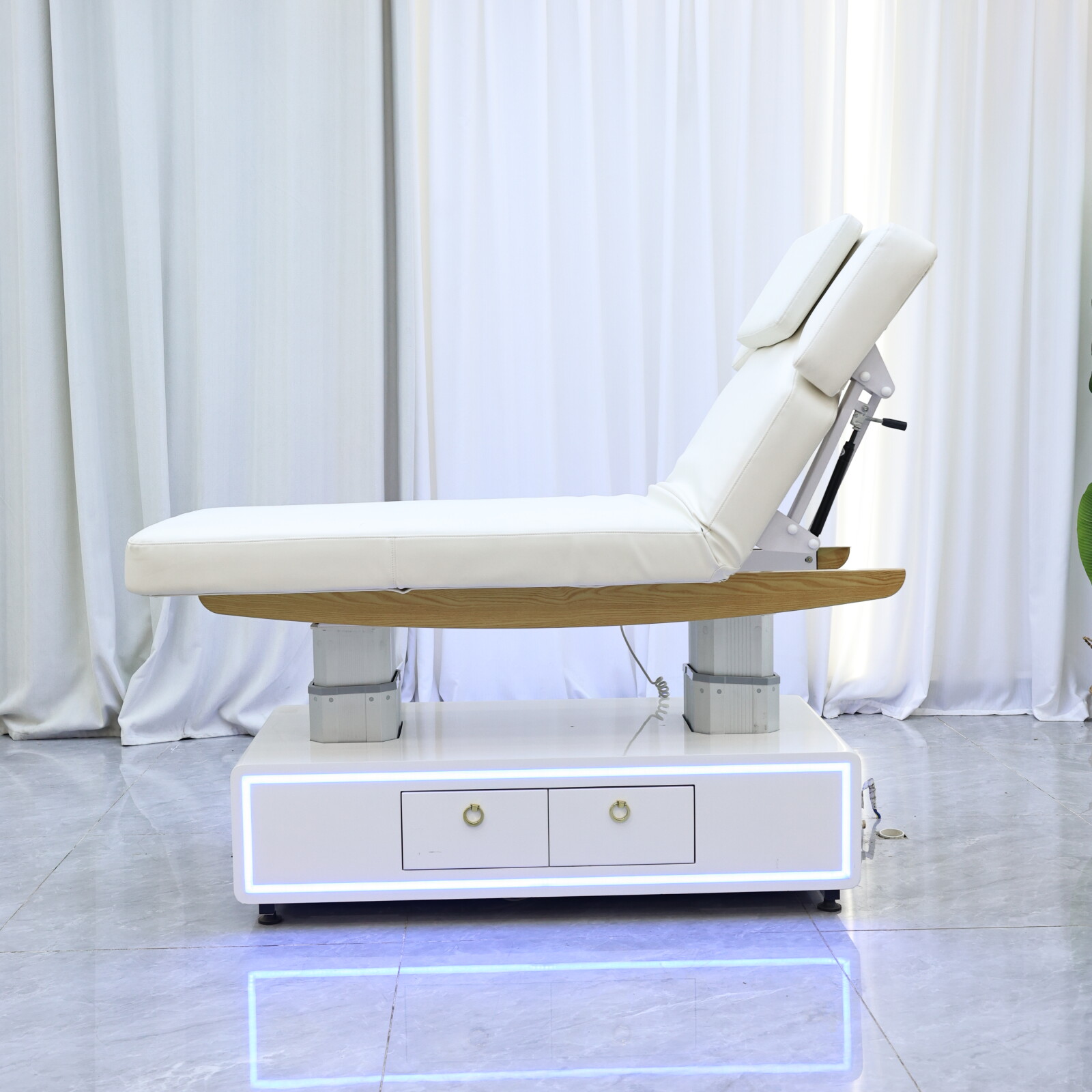 Massage Table Accessories Uk - Cama Elétrica de Elevação 2026, Branca,