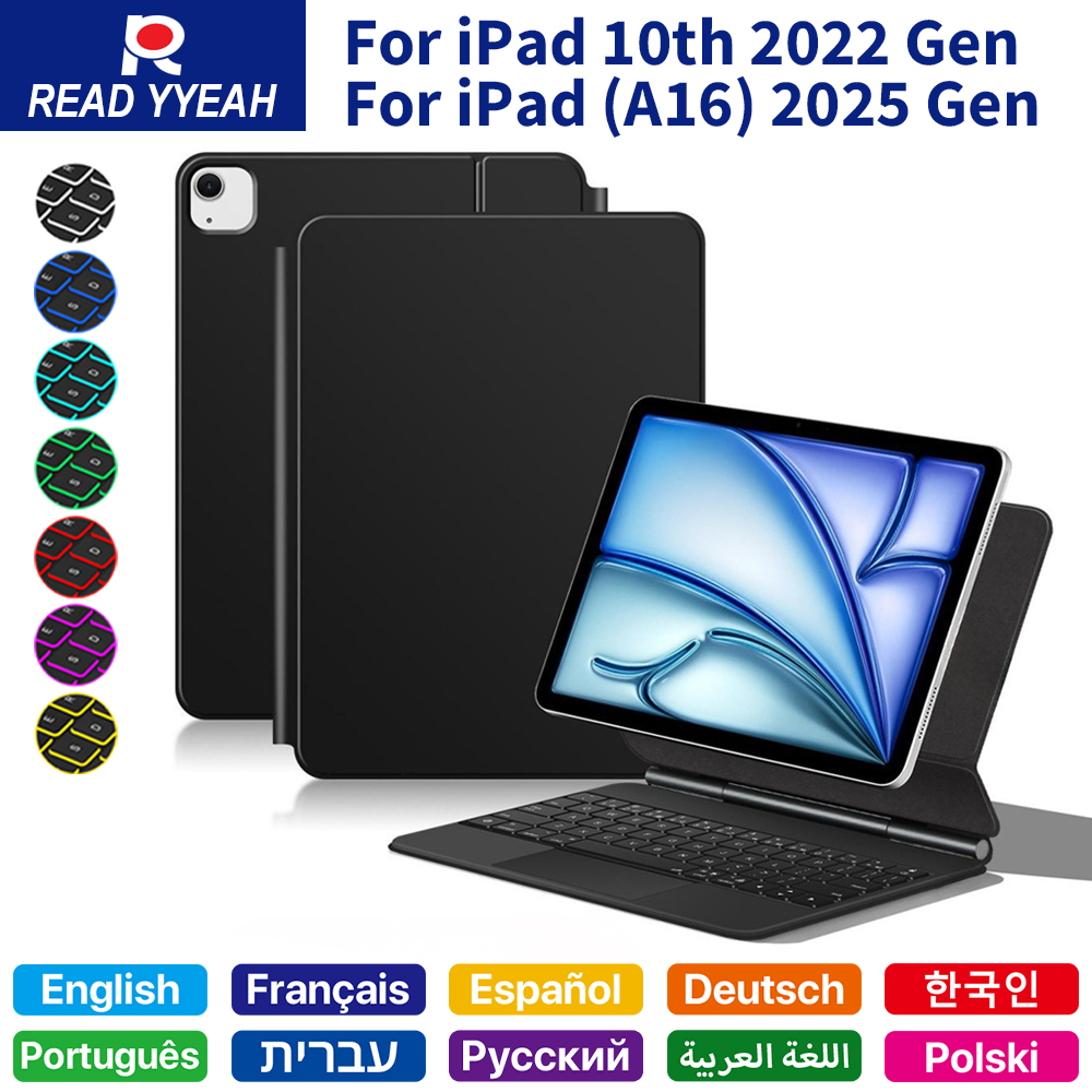 Teclado Mágico 2026 com Blueto - Tablet Keyboard Case avaliação e preço