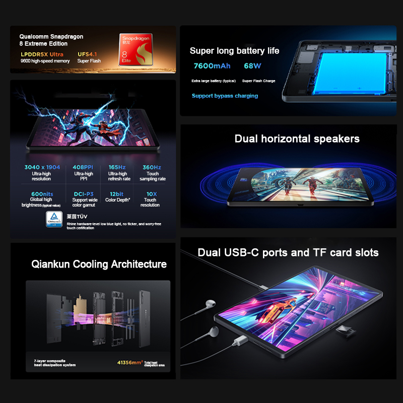 Original lenovo legião y700 4t - Tablet Accessories For Gaming avaliação e preço