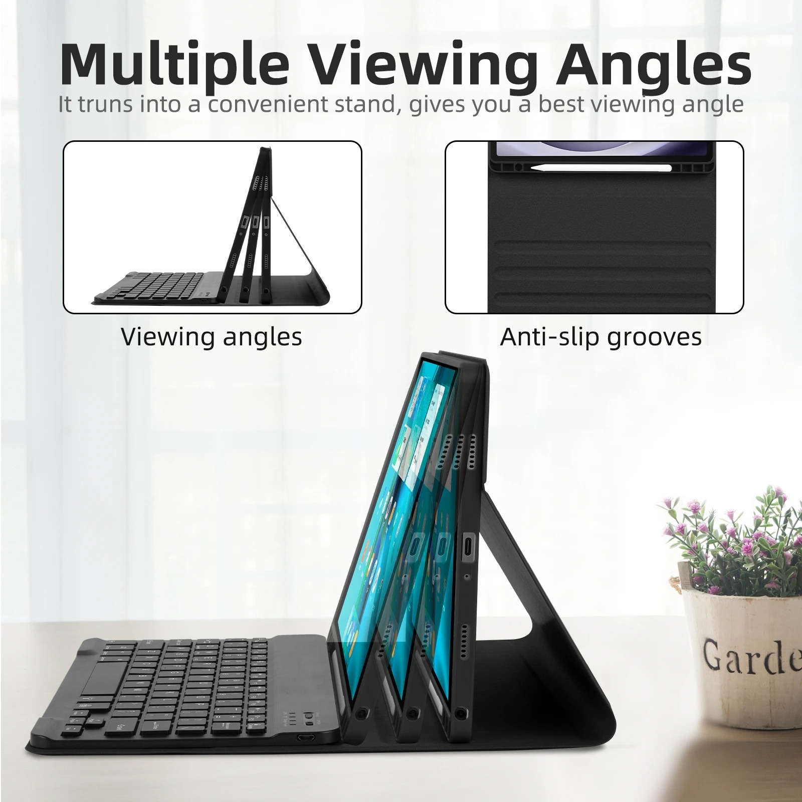 Capa de teclado para samsung g - Tablet S9 Fe Accessories avaliação e preço