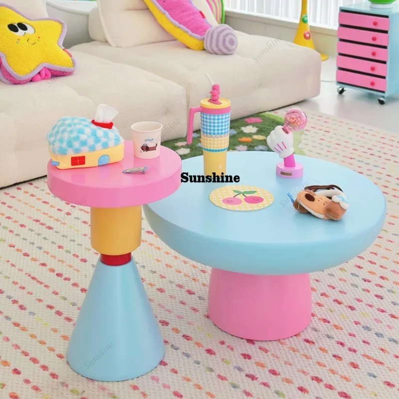 Mesa de Centro Redonda de Chão - Unique Table Accessories avaliação e preço
