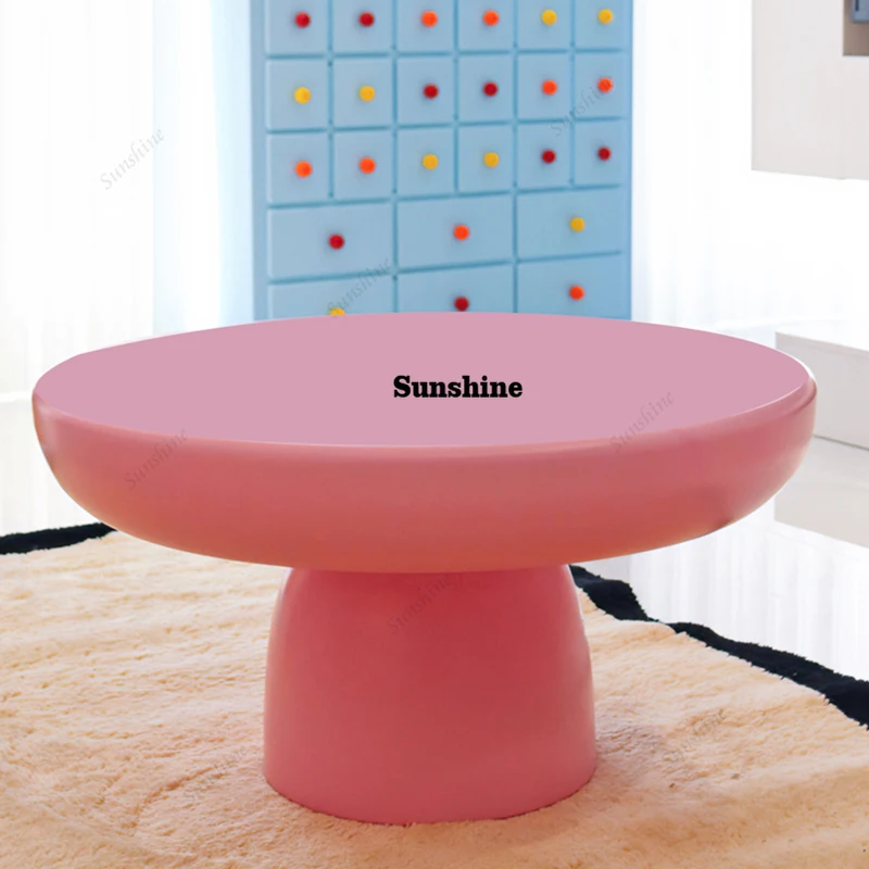 Mesa de Centro Redonda de Chão - Unique Table Accessories avaliação e preço