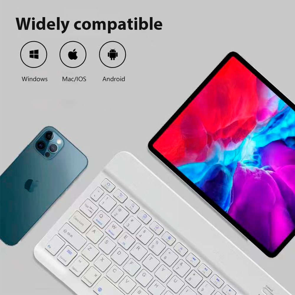 Teclado sem fio bluetooth univ - Tablet Pc Accessories avaliação e preço