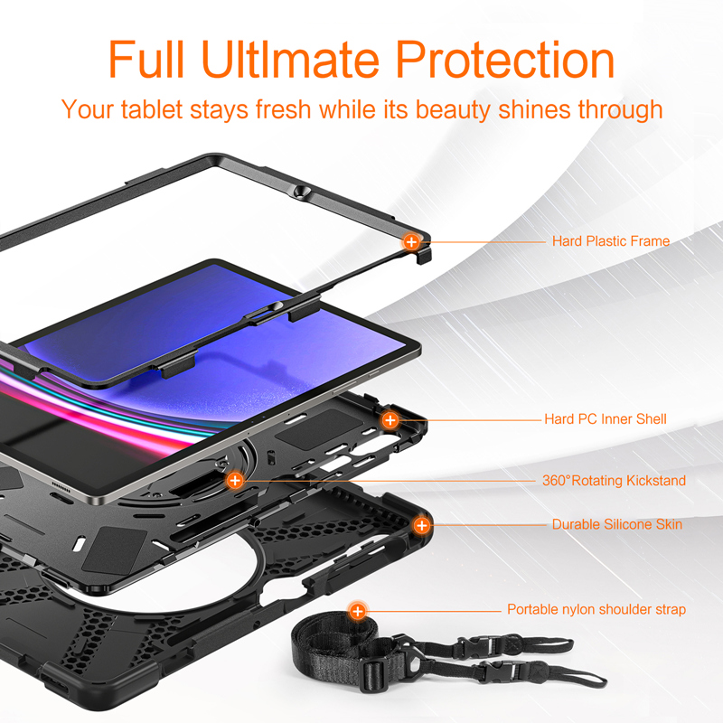 Capa resistente à prova de cho - Tablet S9 Fe Accessories avaliação e preço