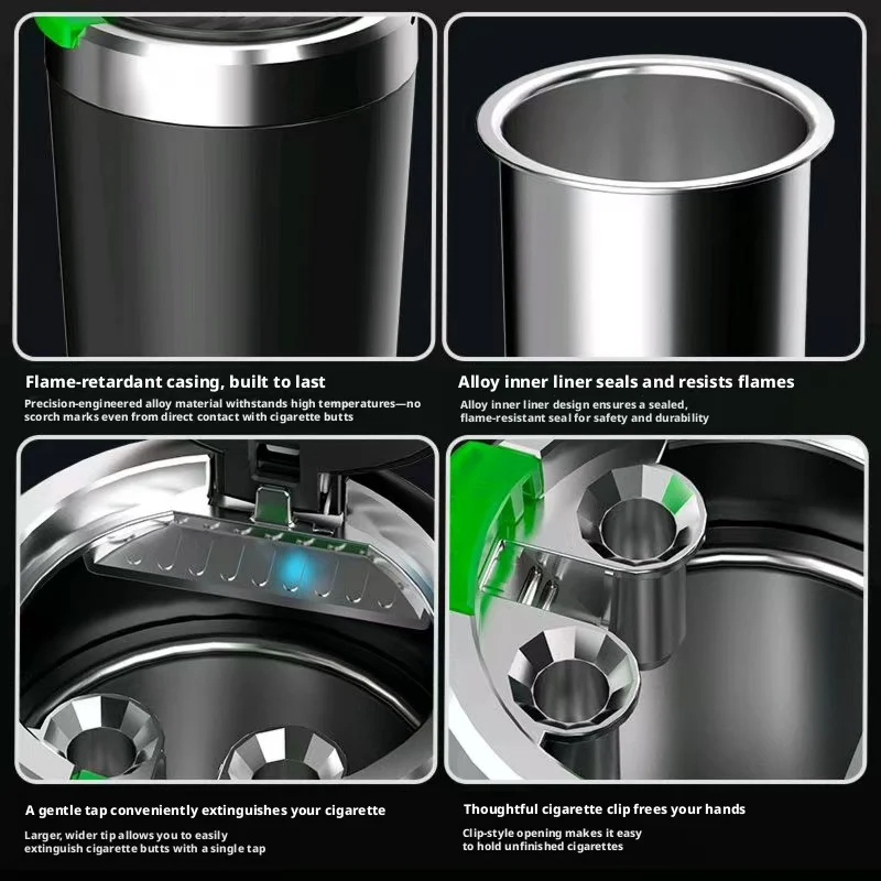 Cinzeiro Portátil Luminoso de  - Tablet Car Accessories avaliação e preço