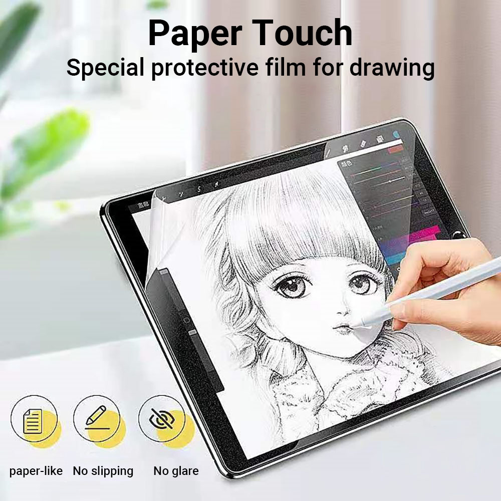 3 pçs papel sentir como protet - Tablet S9 Fe Accessories avaliação e preço