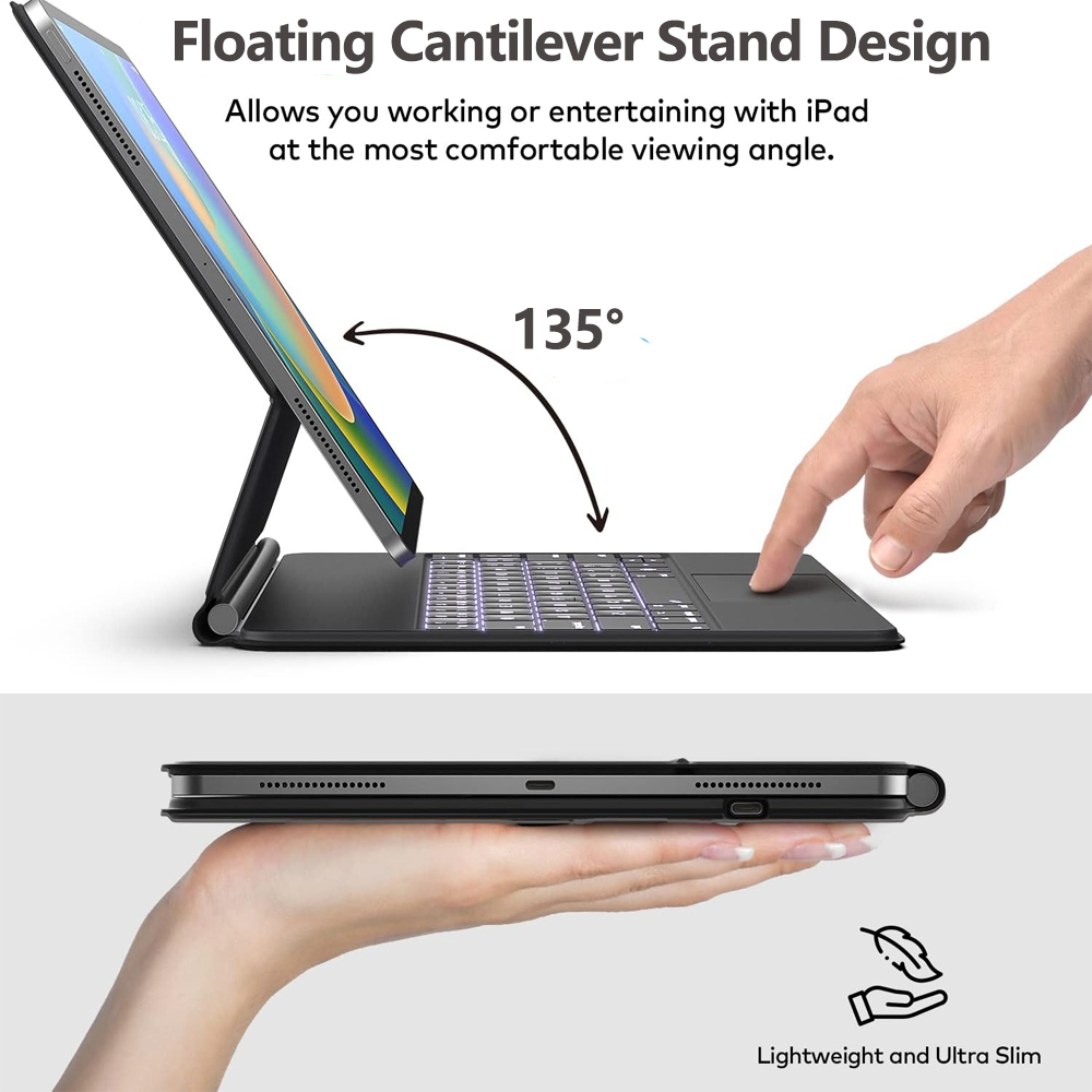 Teclado Mágico para iPad Air 1 - Redmi Tablet Accessories avaliação e preço
