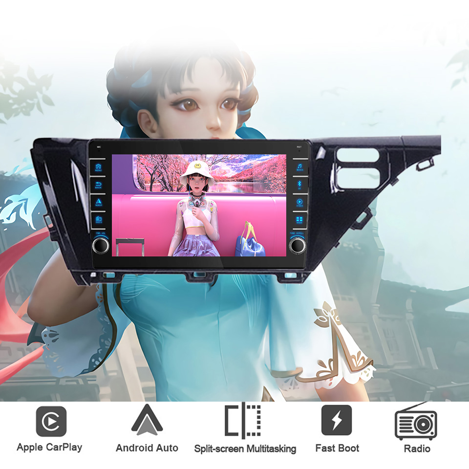 8G+128G Android 14 Para Toyota - Tablet Danish Mobile & Accessories Faisalabad avaliação e preço