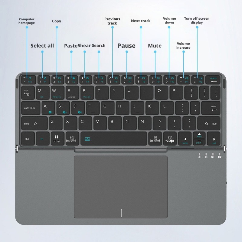 Teclado Dobrável Ibox 11 para  - Tablet Keyboard Case avaliação e preço