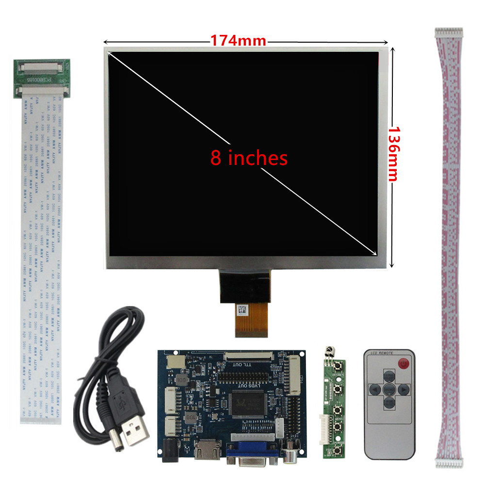Monitor LCD IPS de 8 Polegadas - Tablet Pc Accessories avaliação e preço