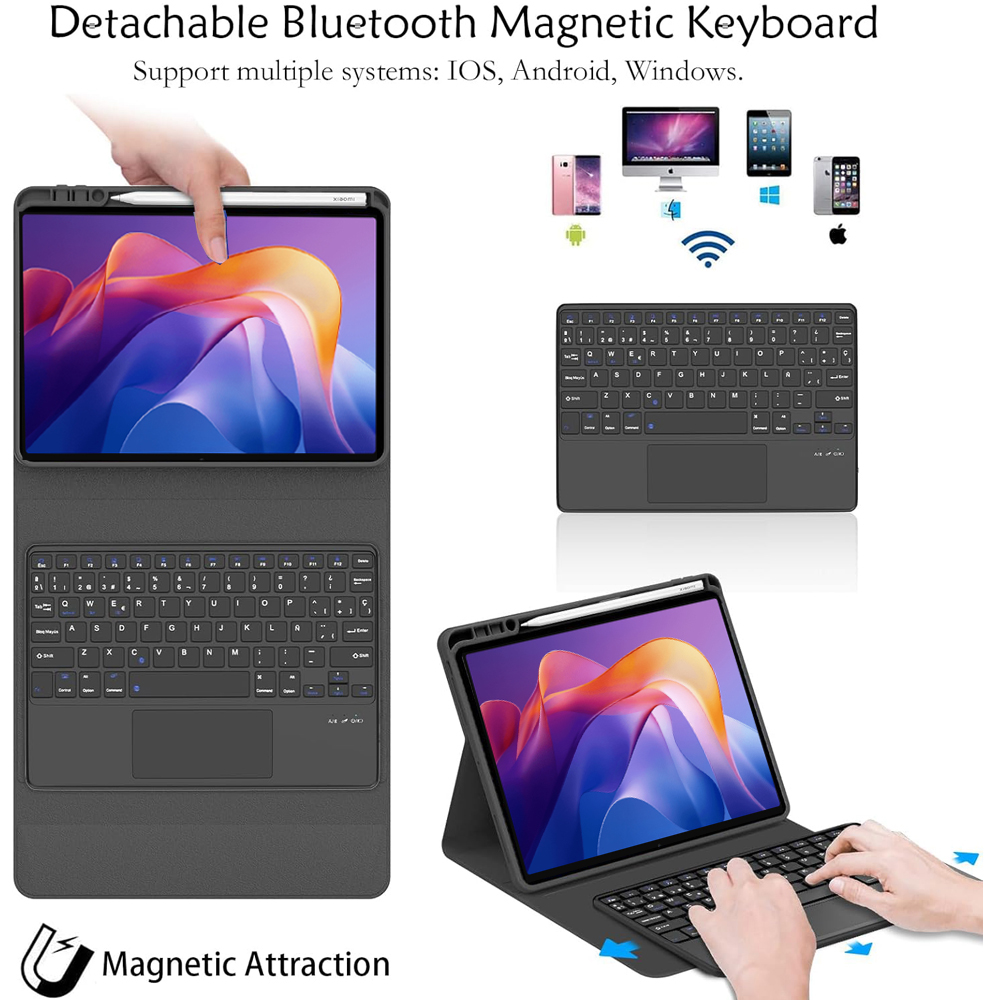 Capa de teclado para xiaomi re - Redmi Tablet Accessories avaliação e preço
